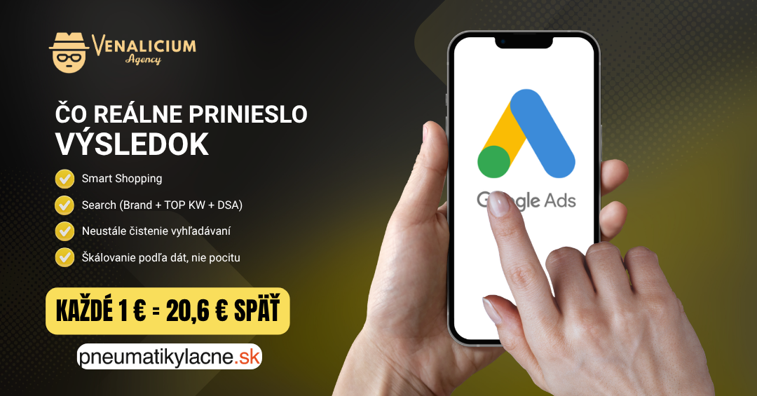 Ako sme priniesli 570 000 € za 2 roky cez Google Ads